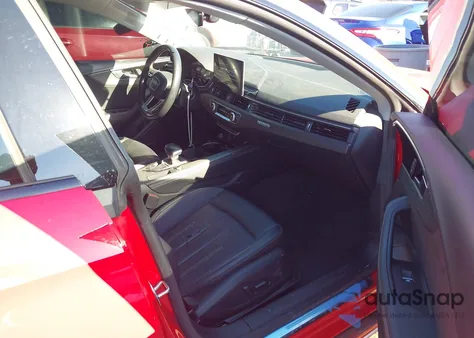 2022 Audi A5 Sportback Premium Plus 40 Tfsi Quattro S Tronic from USA, damaged, VIN WAUCBCF57NA003553